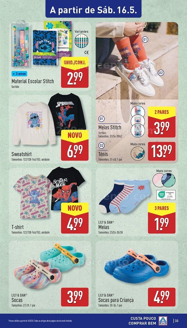 Antevisão Folheto ALDI Promoções de 11 a 17 maio